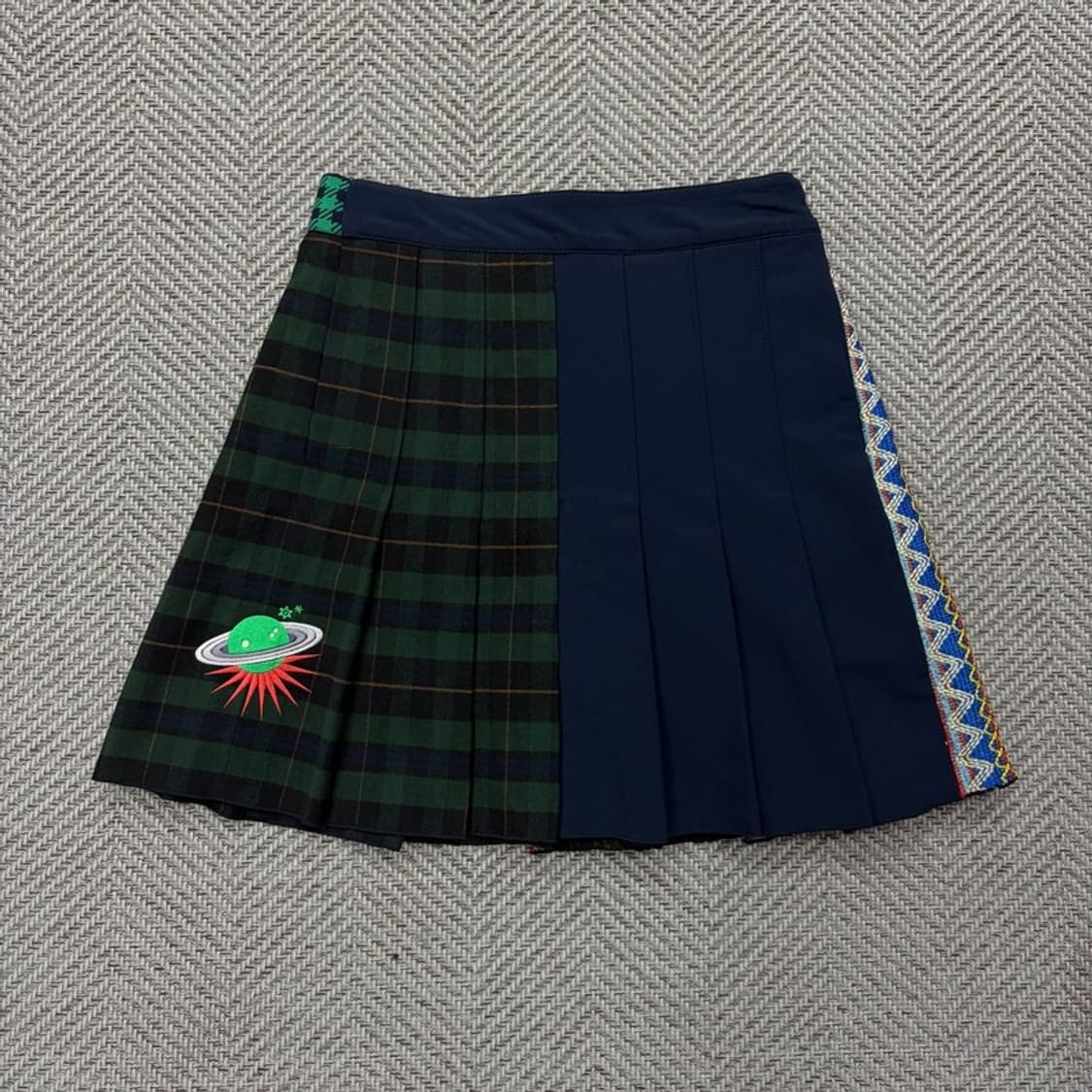 P No prob 체크 미니 스커트 v2799 상품이미지2