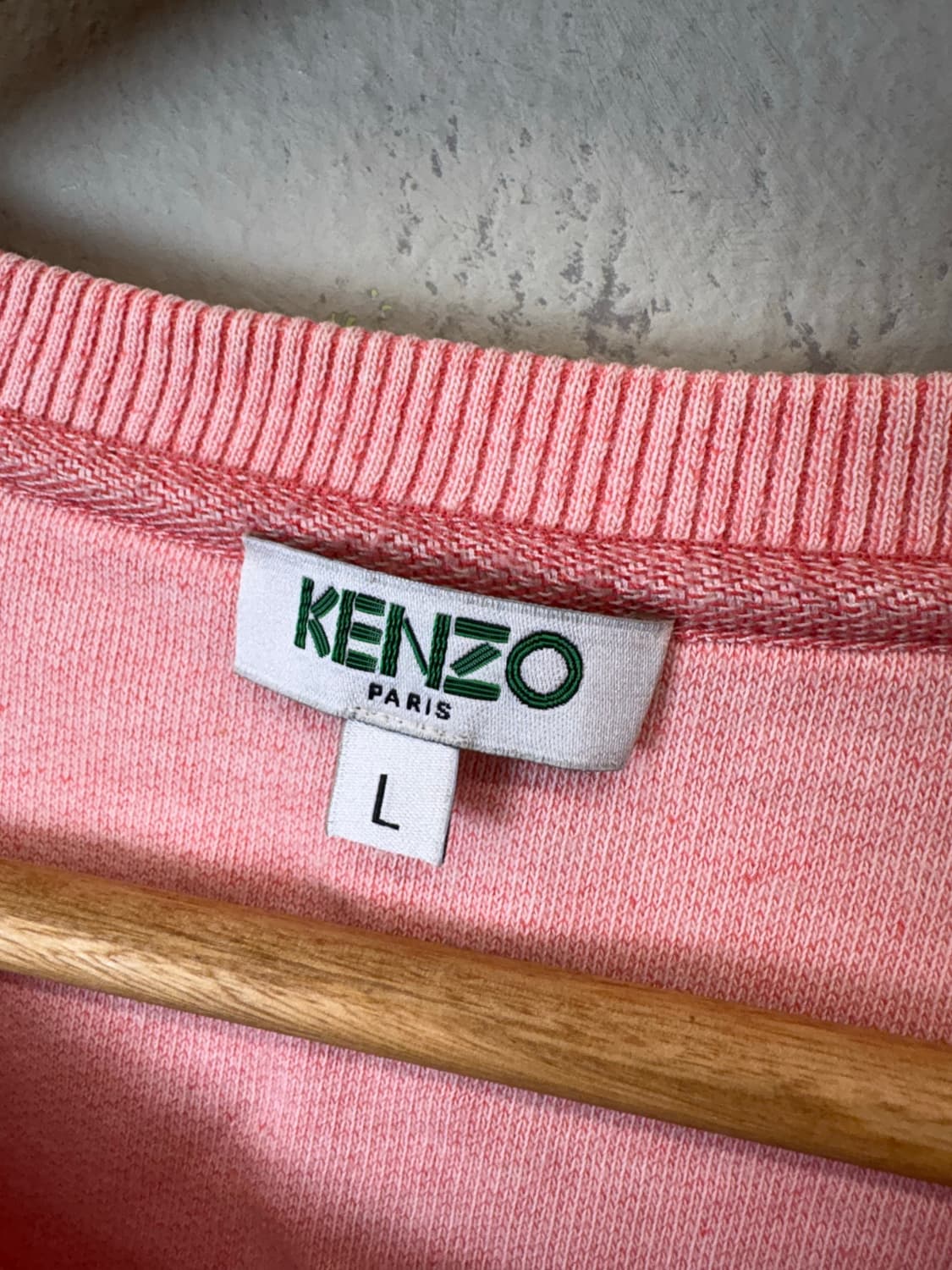 KENZO 겐조 파리 핑크 맨투맨 상품이미지6