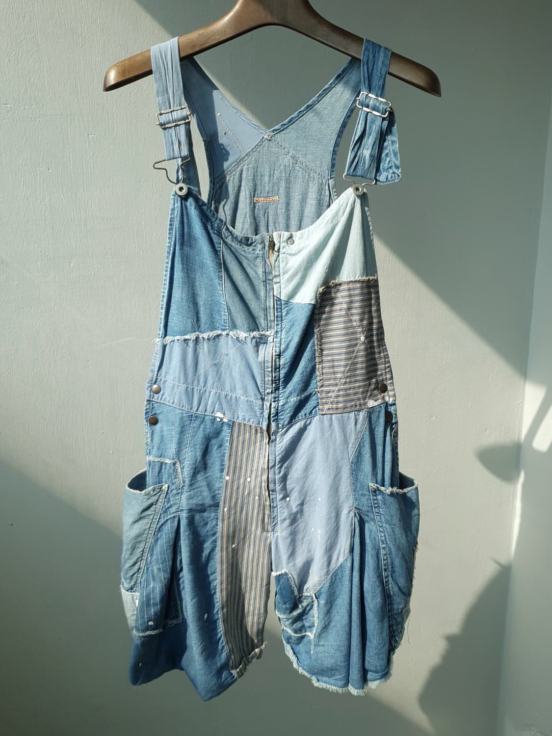 KAPITAL denim Boro Patchwork overalls 상품이미지2