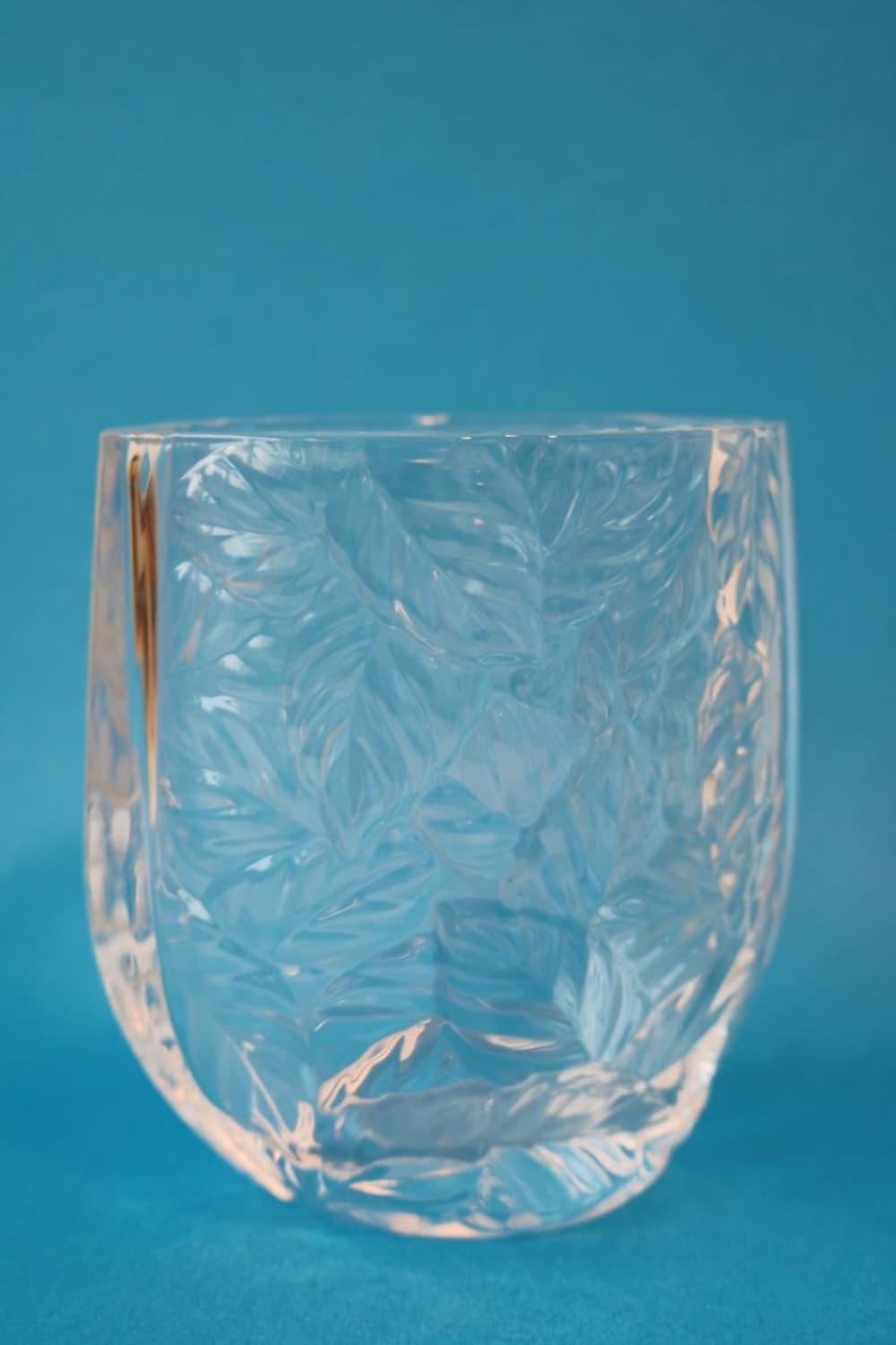 나뭇잎 패턴 글라스 화병 상품이미지5