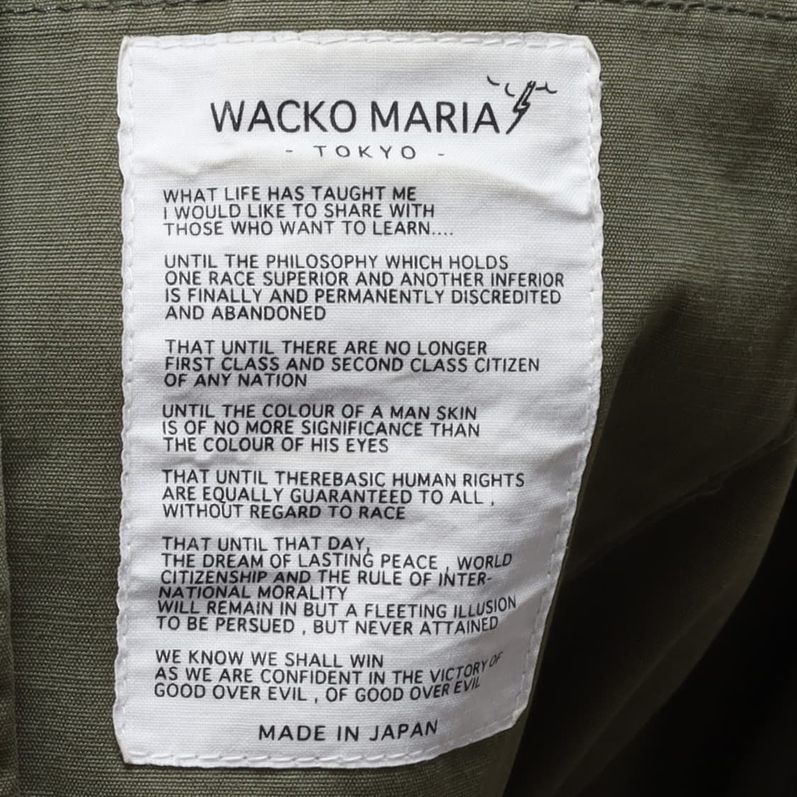 와코 마리아 Wacko Maria M-65 Field Jacket
  상품이미지8