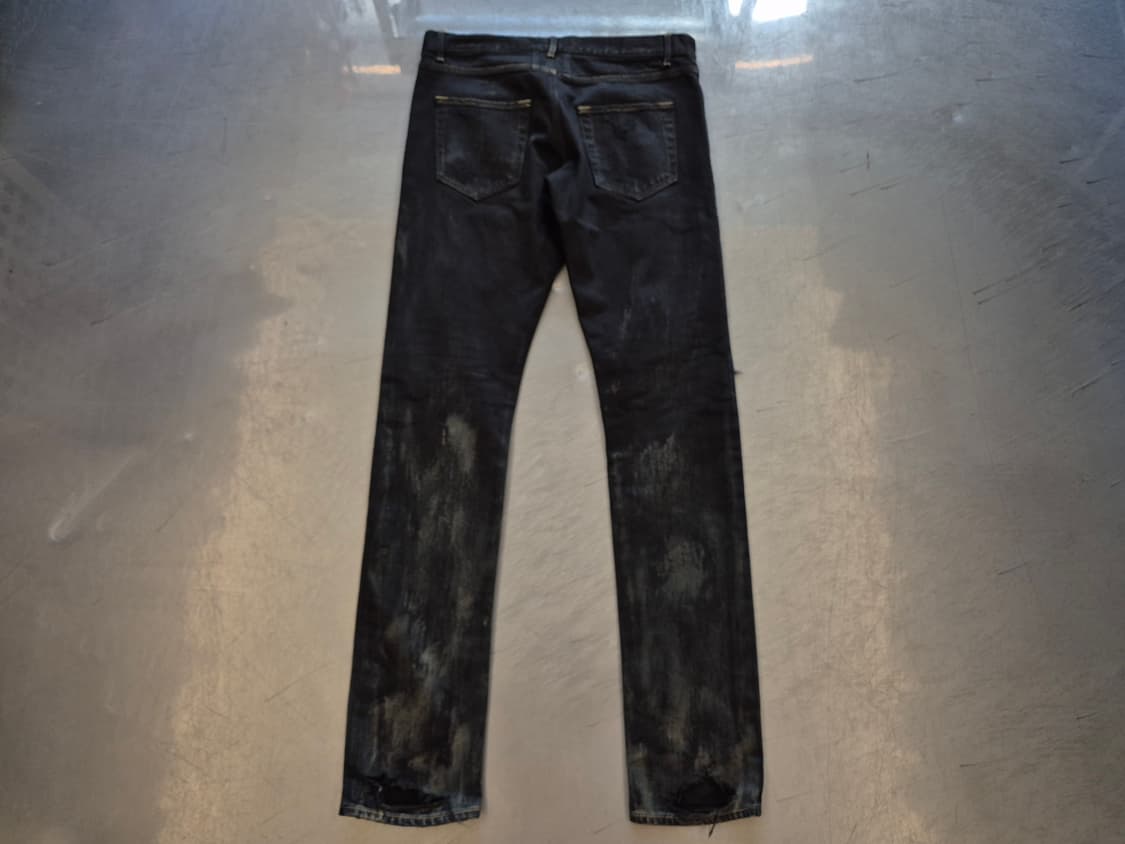 15aw Saint Laurent 에디슬리먼 디스트로이드 진 지디착용 상품이미지2