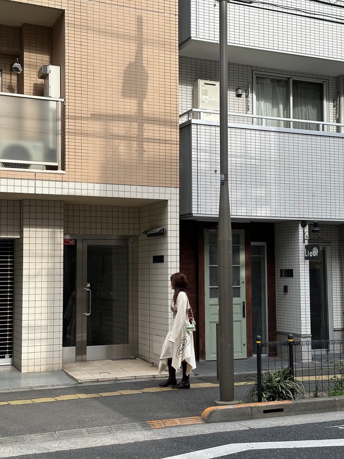 오픈와이와이 언발 코튼 스커트 아이보리 상품이미지2