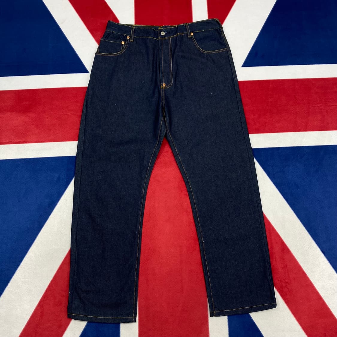 에비수 데님팬츠 실측36 상품이미지3