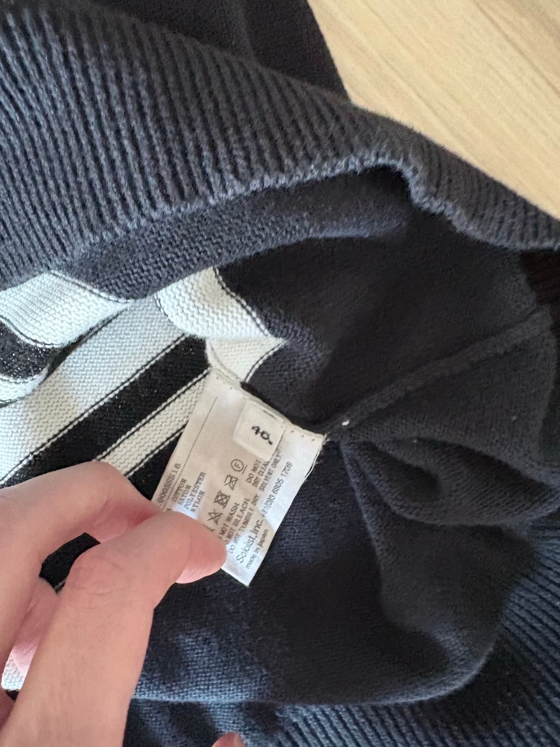 솔로이스트 18ss 니트반팔 46 상품이미지3