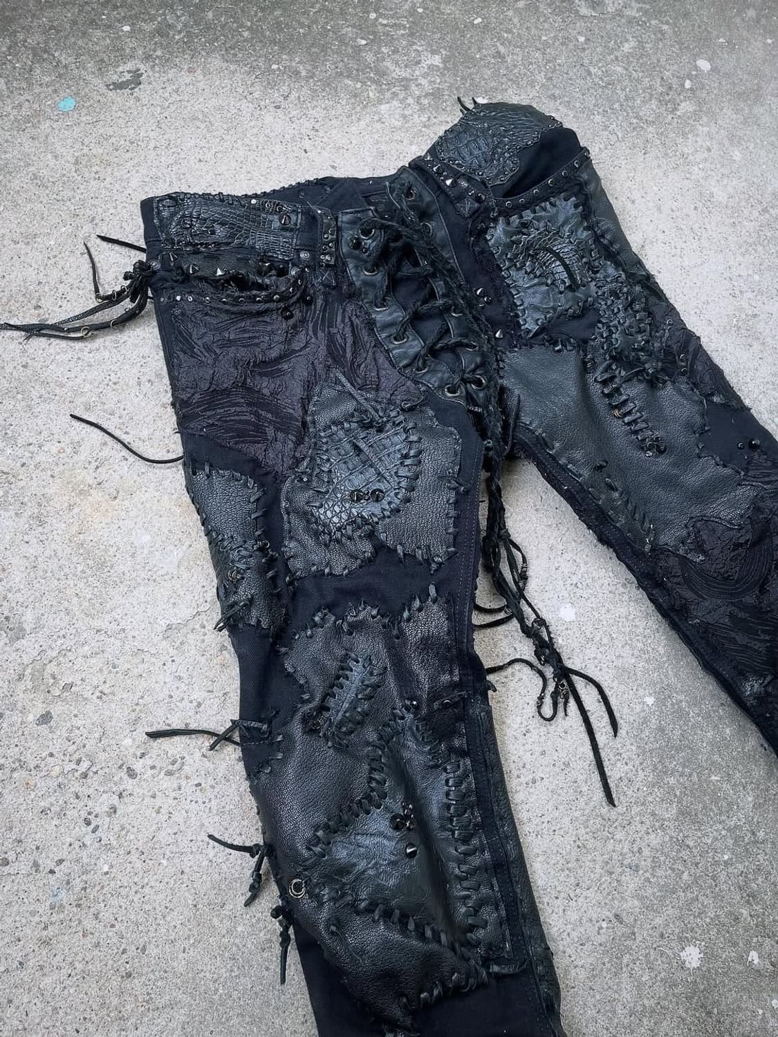 if six was nine leather pants 상품이미지3