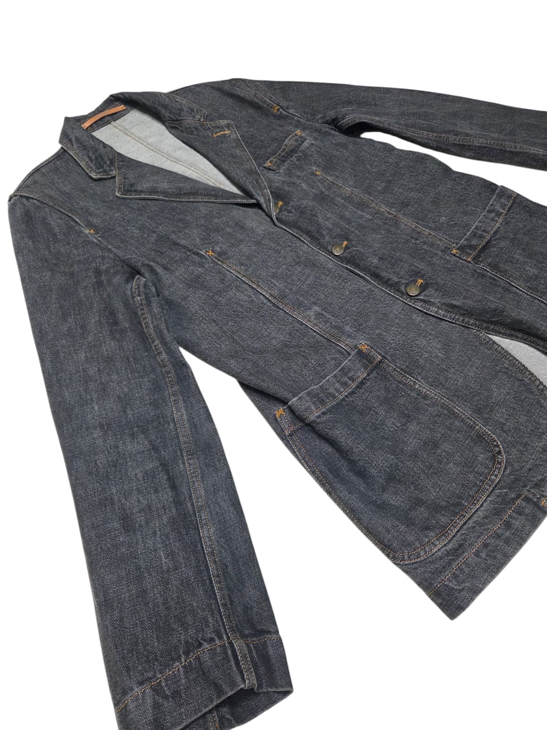 90s 돌체앤가바나 워싱 데님 블레이저 상품이미지3