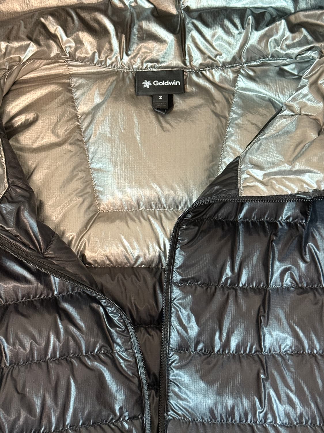 골드윈 goldwin 1000fp sputtering 후디드 다운자켓 상품이미지3