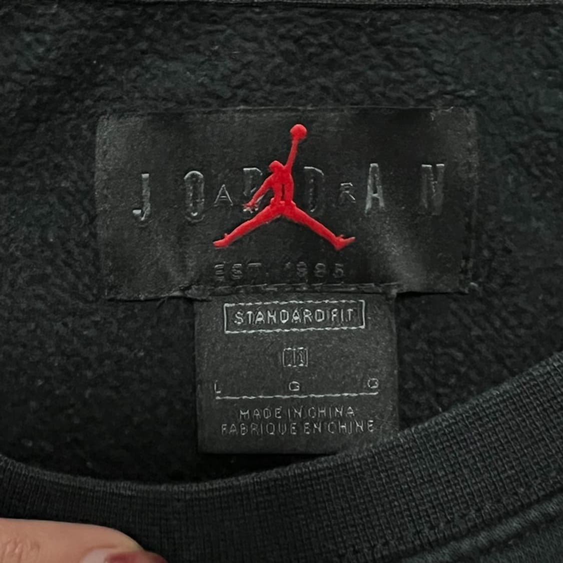 에어조던 베이직 맨투맨 v0785 상품이미지6