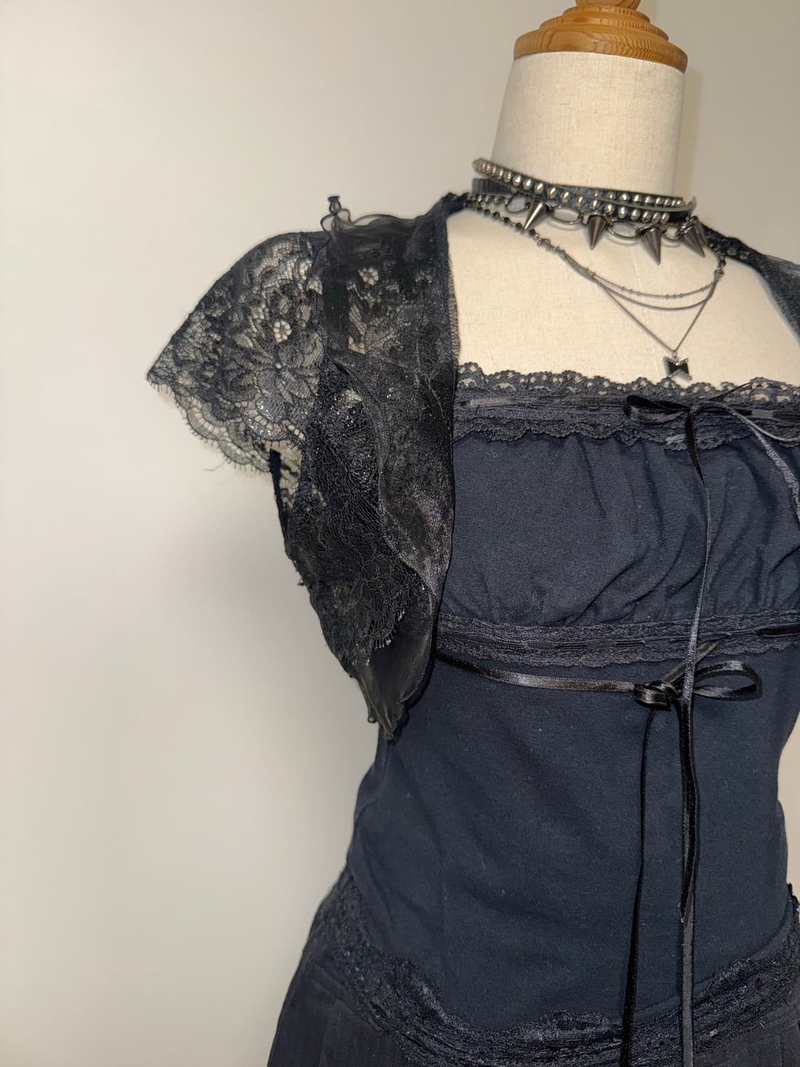 레이스 고스 볼레로 상품이미지5