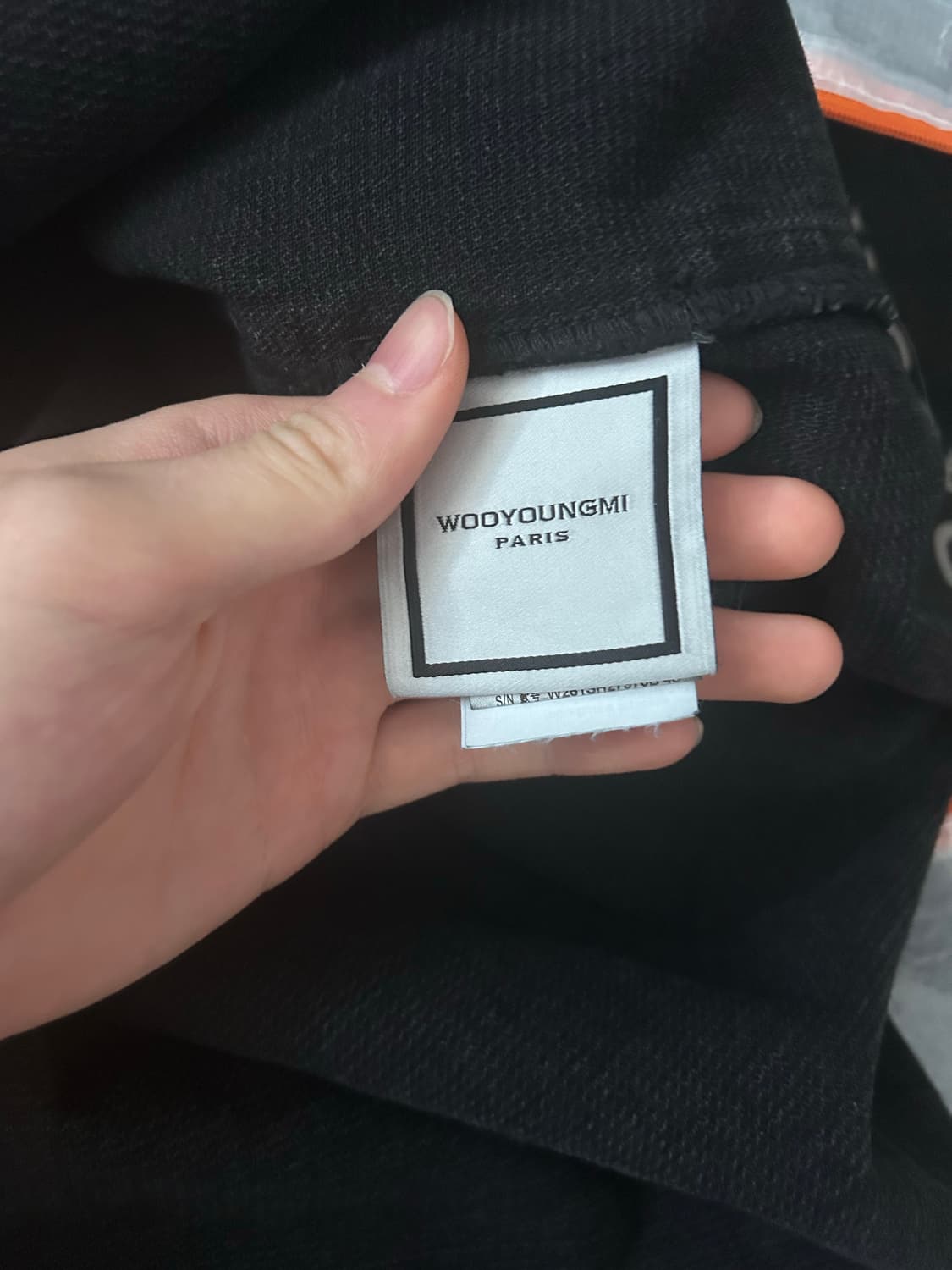 정품/새상품(풀구성)우영미 26SS 백로고 데님셔츠 자켓 48size 상품이미지3