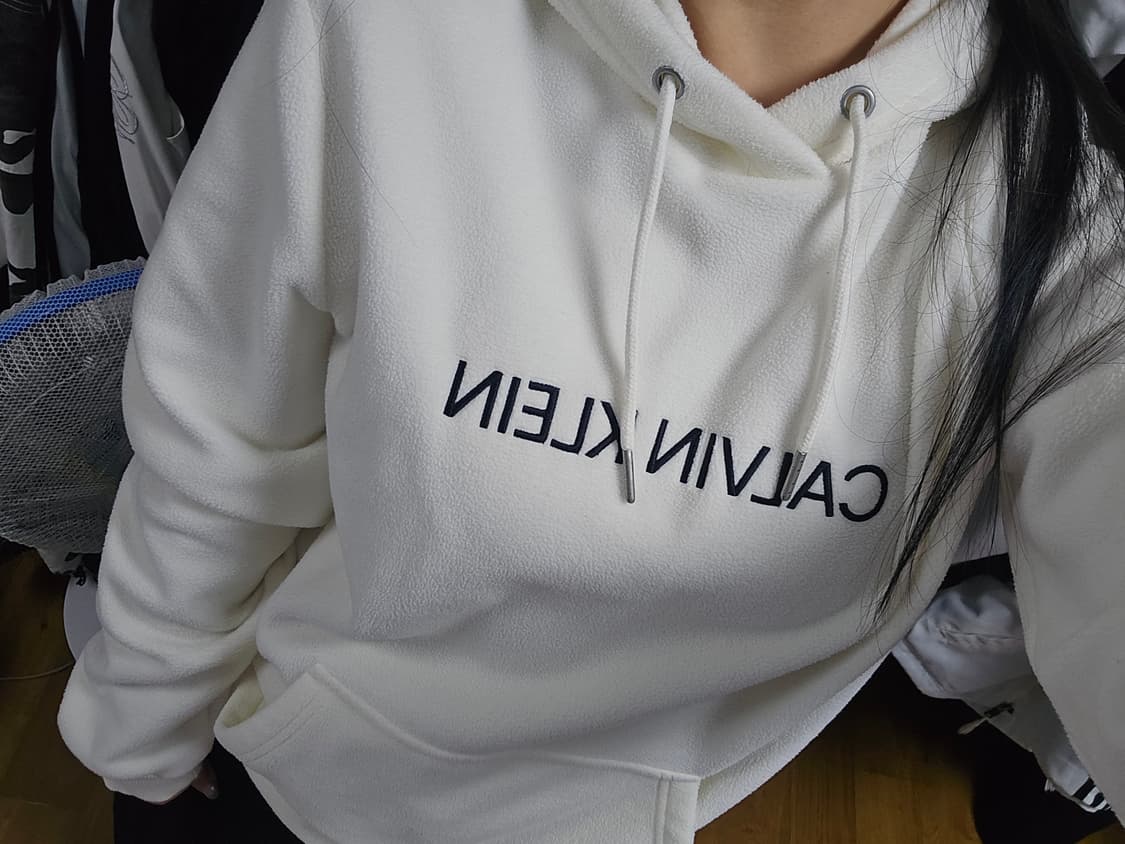 켈빈 양털 후드티 상품이미지1