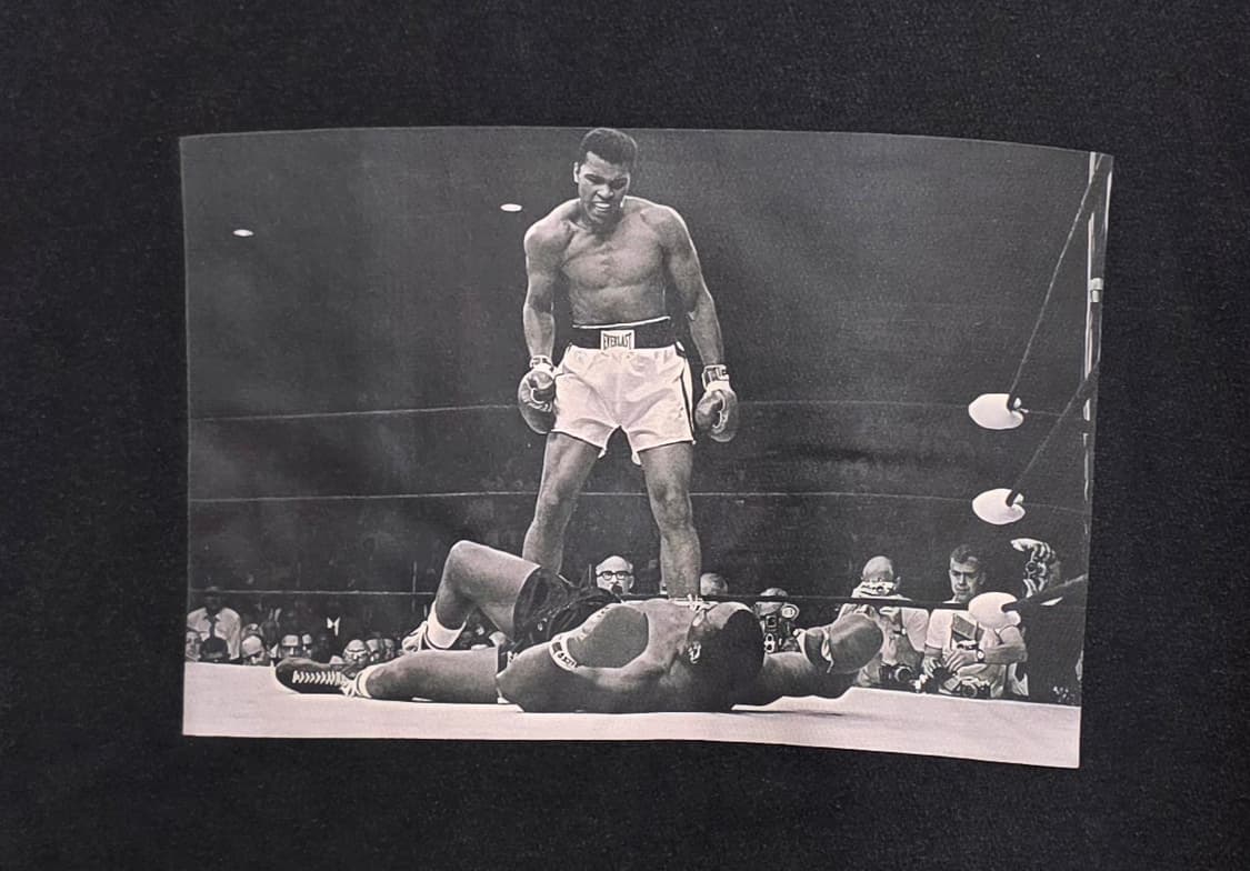 뉴에라 무하마드 알리 남성 반팔티.   
싸이즈 100 상품이미지2