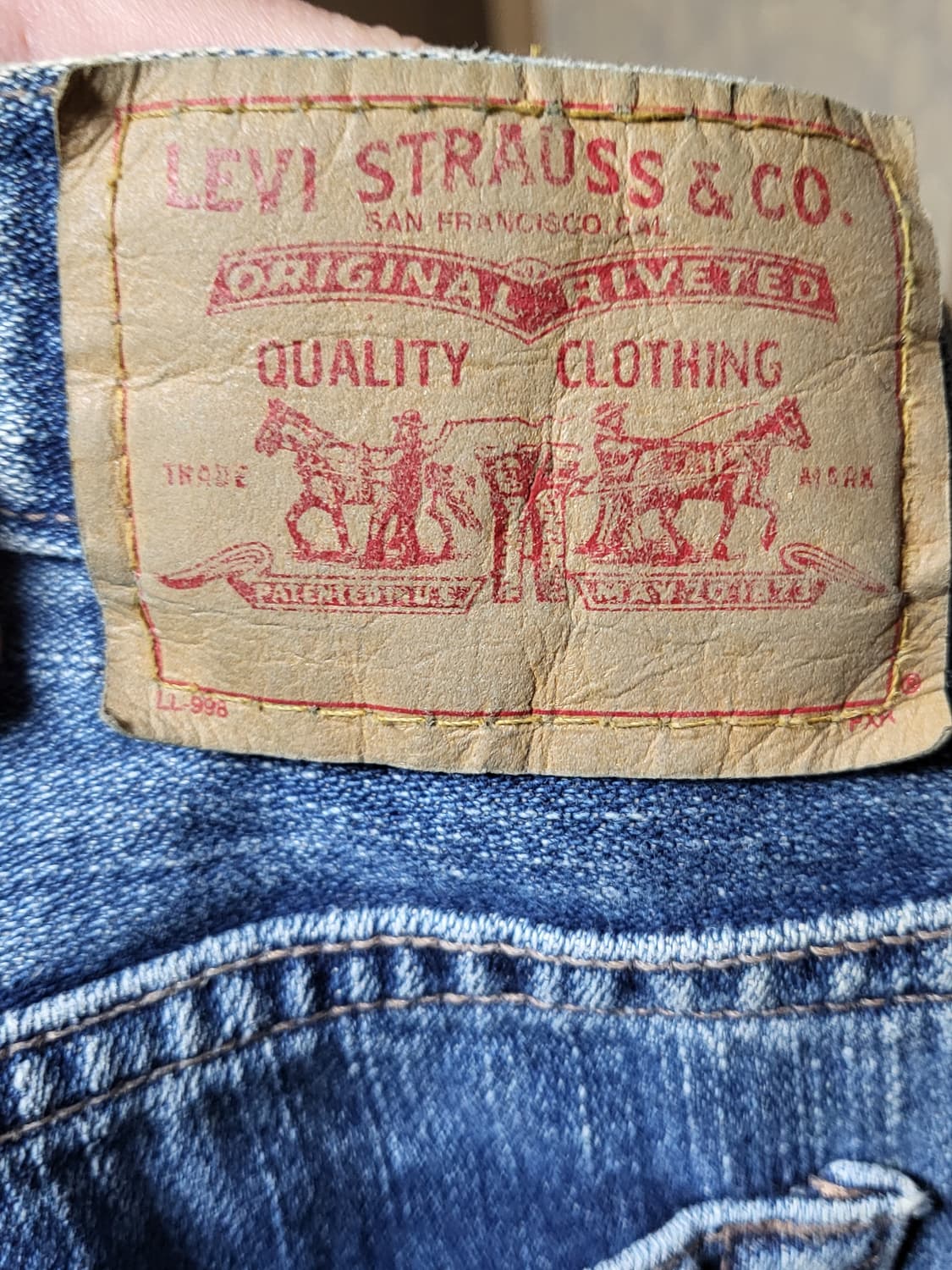 Levi’s LS530 Boot Cut (Coupe Bottillion) 상품이미지3