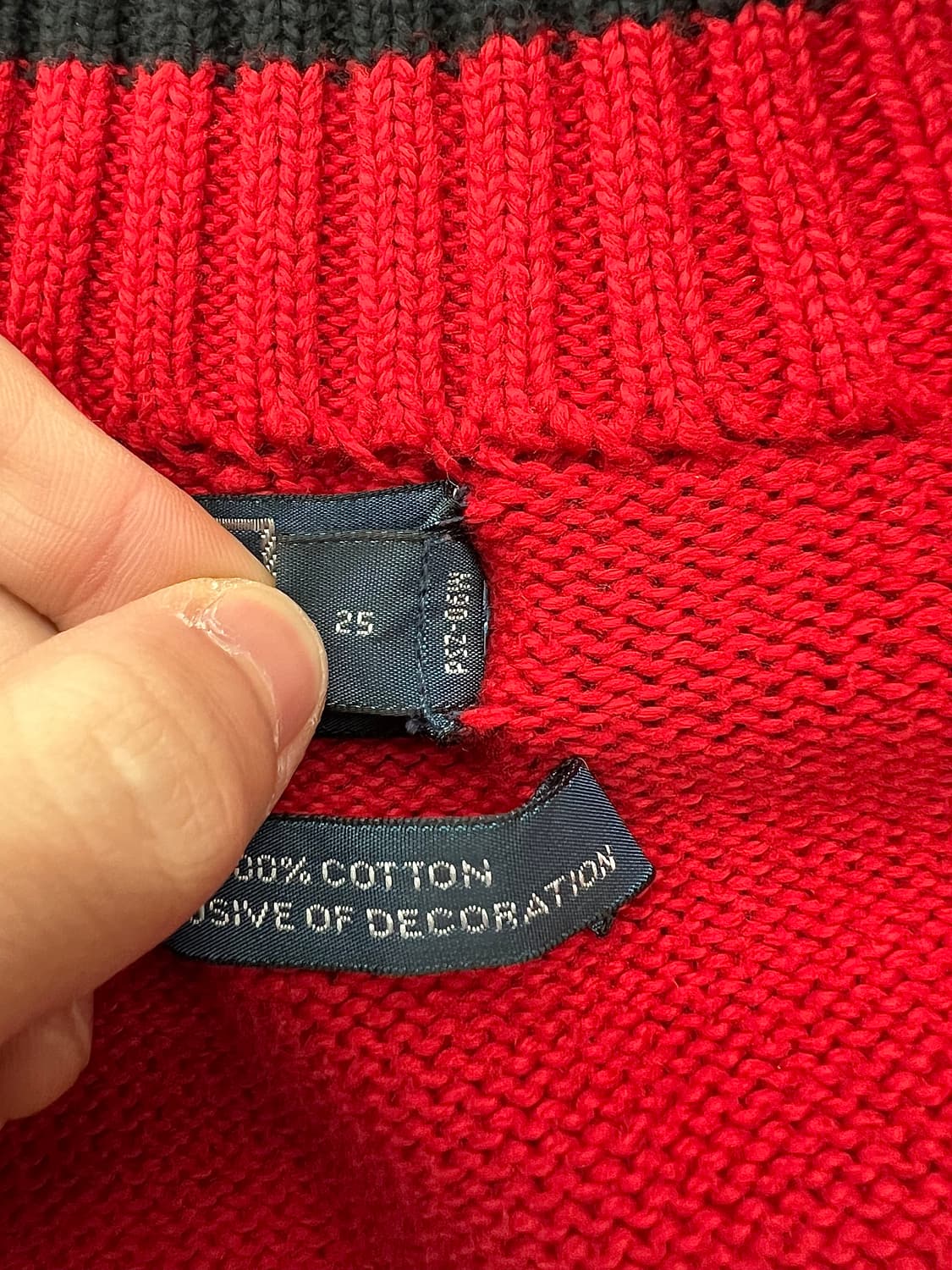 폴로 랄프로렌 레드 치프키프 마드리드 패치업 니트 집업 자켓 상품이미지8