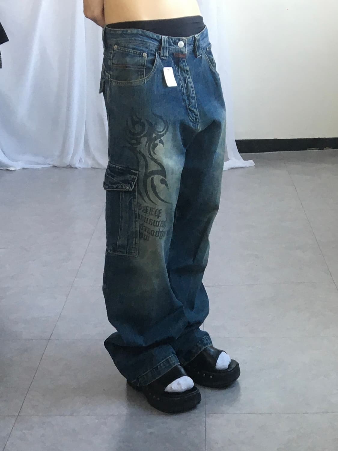 Piko denim pants 상품이미지10