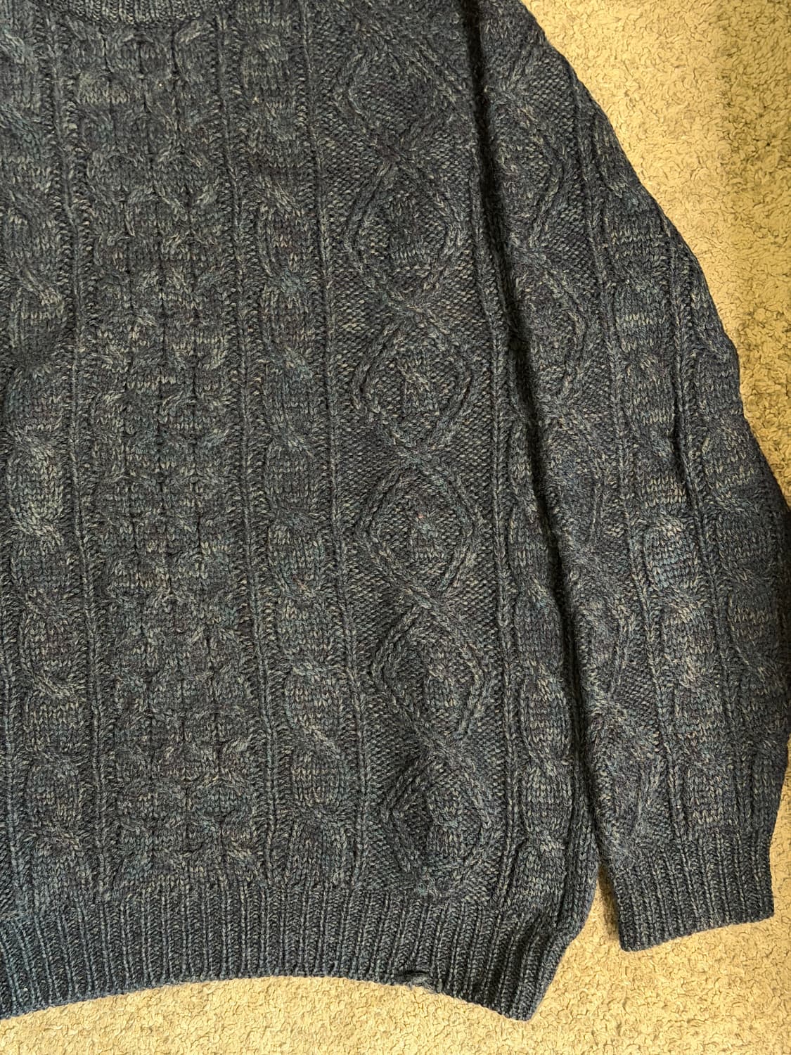 90s 맥그리거 울 케이블 니트 상품이미지5