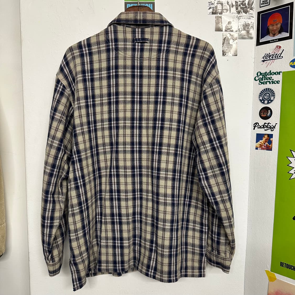 아메카지 체크 셔츠 상품이미지7