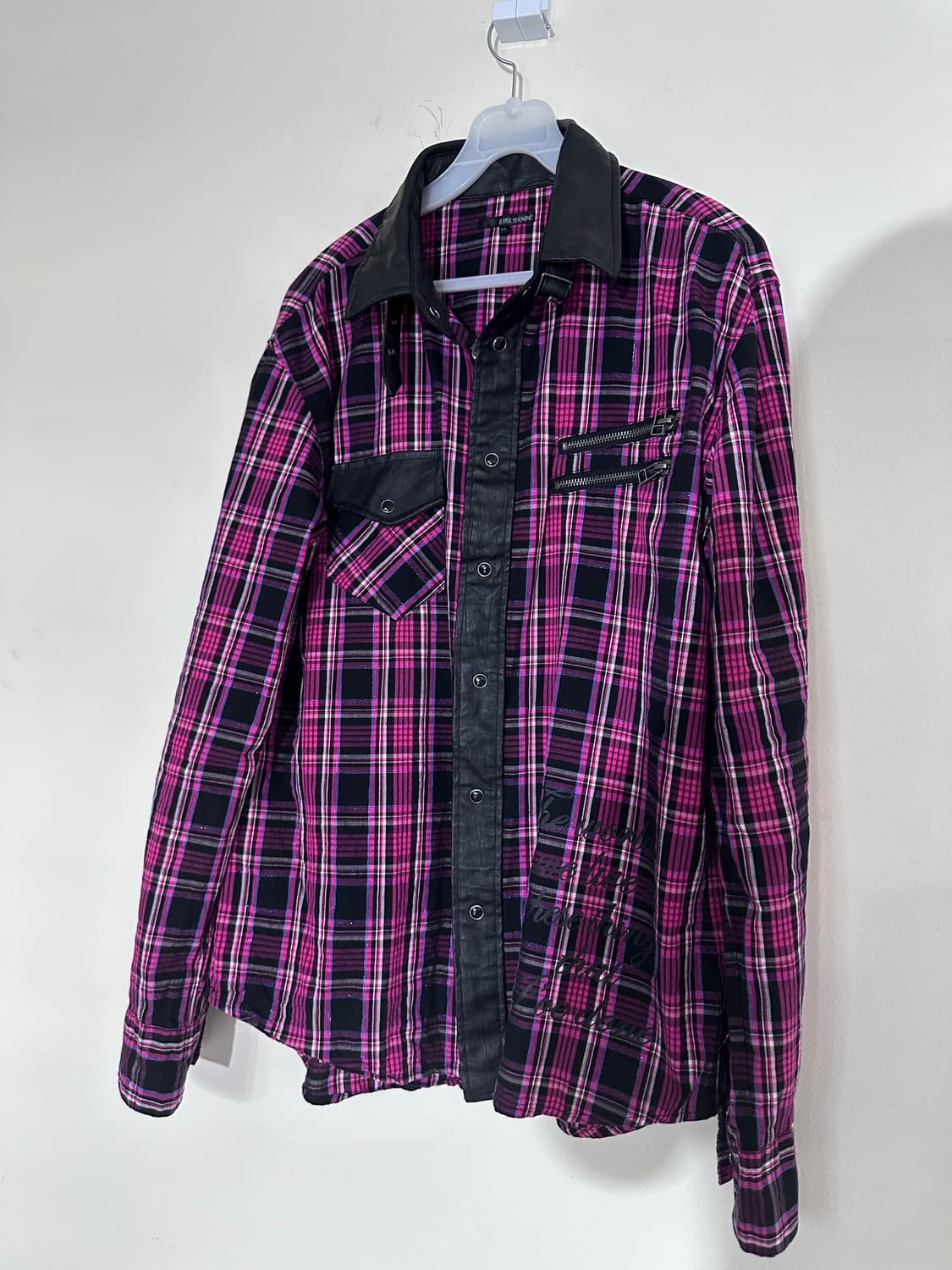 legend detail check shirt 상품이미지6