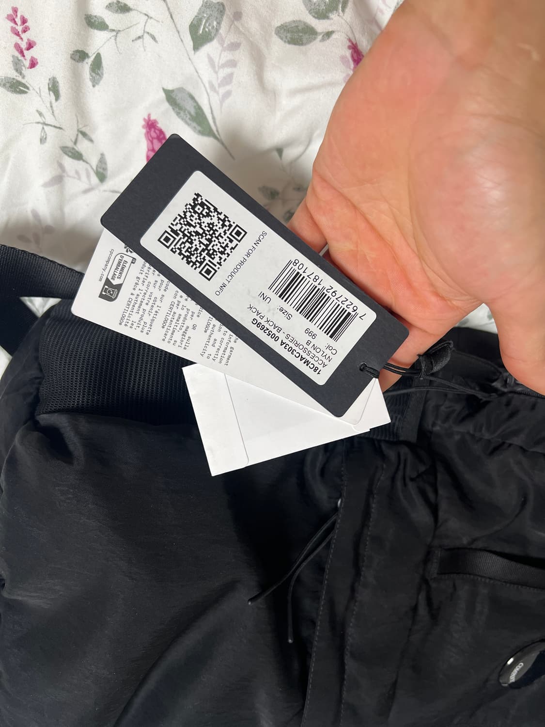 Cp 컴퍼니 나일론 B 렌즈 백팩 블랙 새상품 상품이미지2