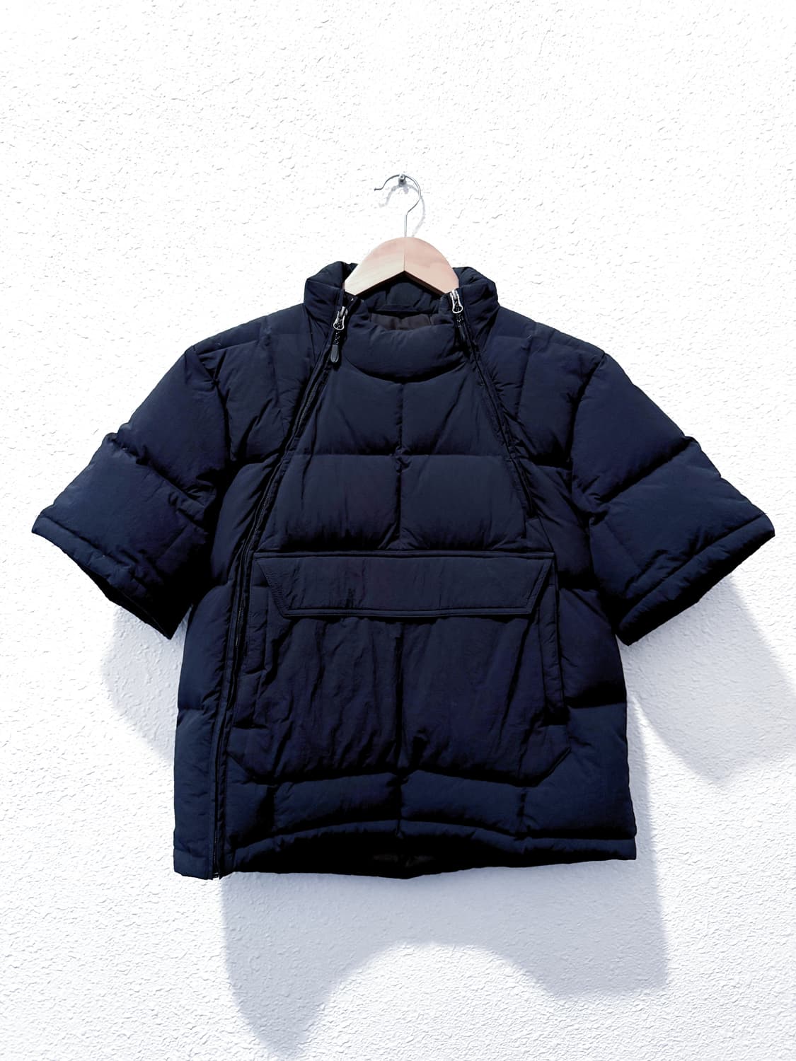비헤비어 반팔 패딩 네이비 M 상품이미지2