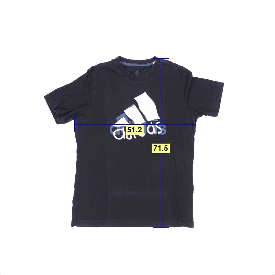 XL 아디다스 반팔 빅로고 티셔츠 0407M 상품이미지6