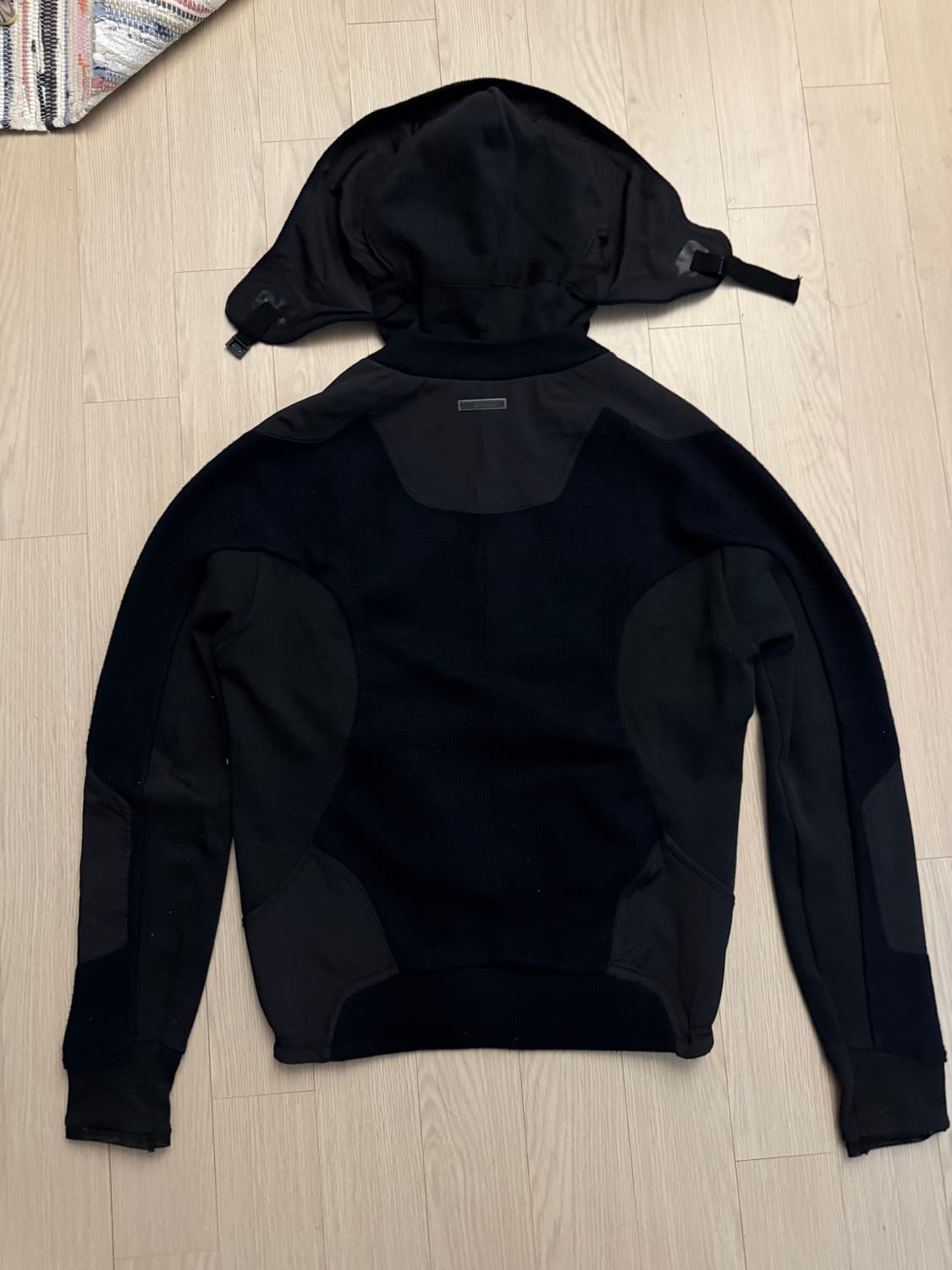 에이시네틱스 니트 후드Trooper knit black S사이즈 상품이미지2