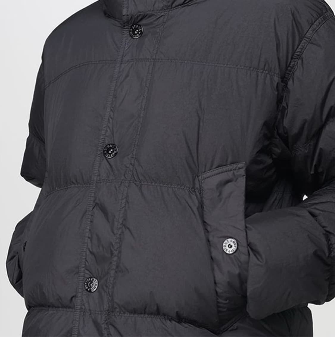 [ALL SIZE] 스톤 아일랜드 4100109 크링클랩스 안티드롭 블랙 상품이미지8