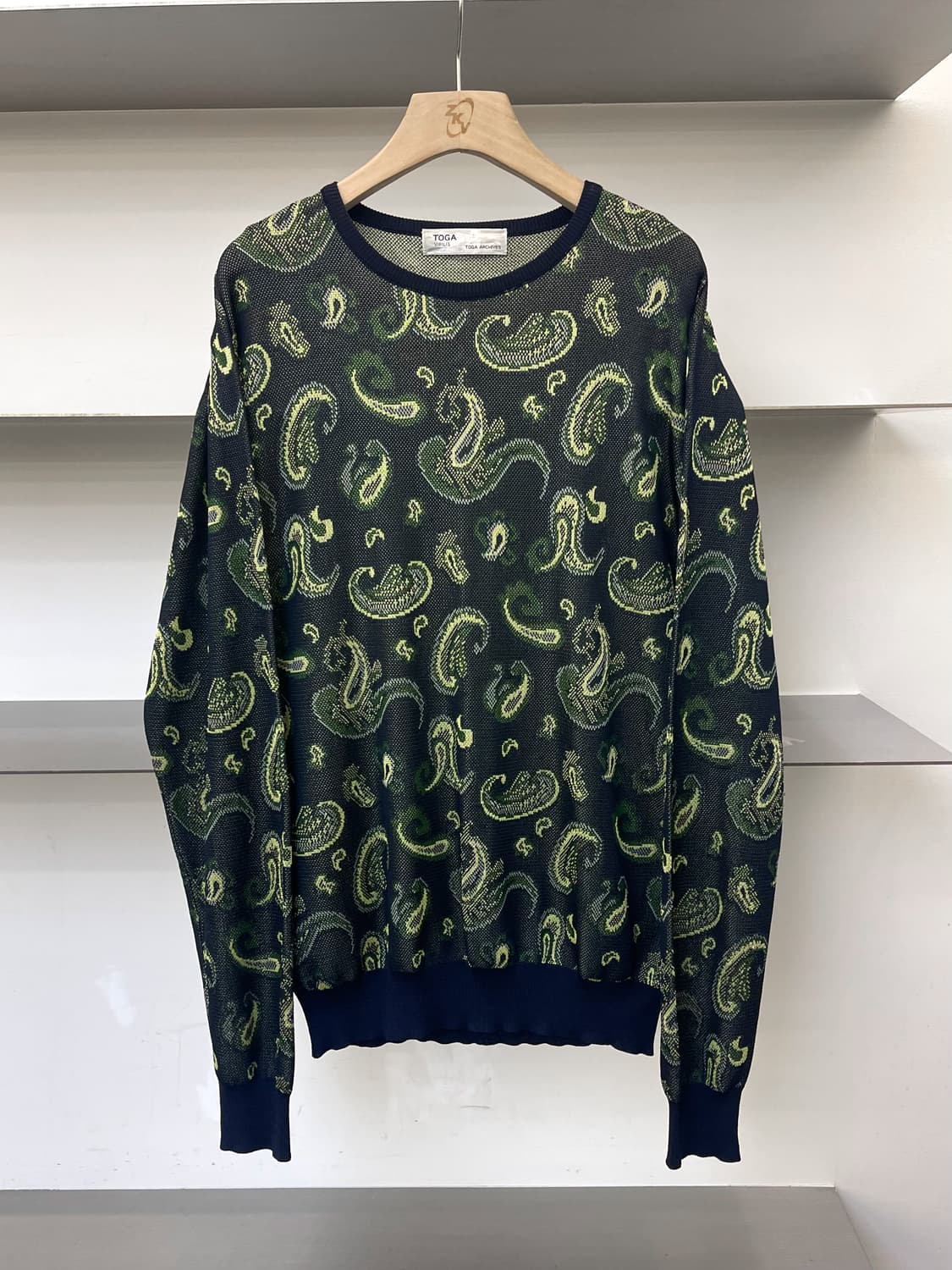 토가 비릴리스 13ss 페이즐리 자카드 니트 상품이미지2