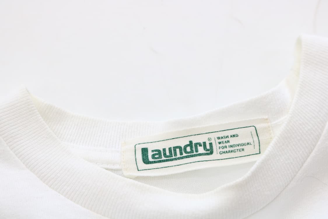 Laundry 런드리 빈티지 Shinobi 닌자 그래픽 화이트 티셔츠 S 상품이미지8