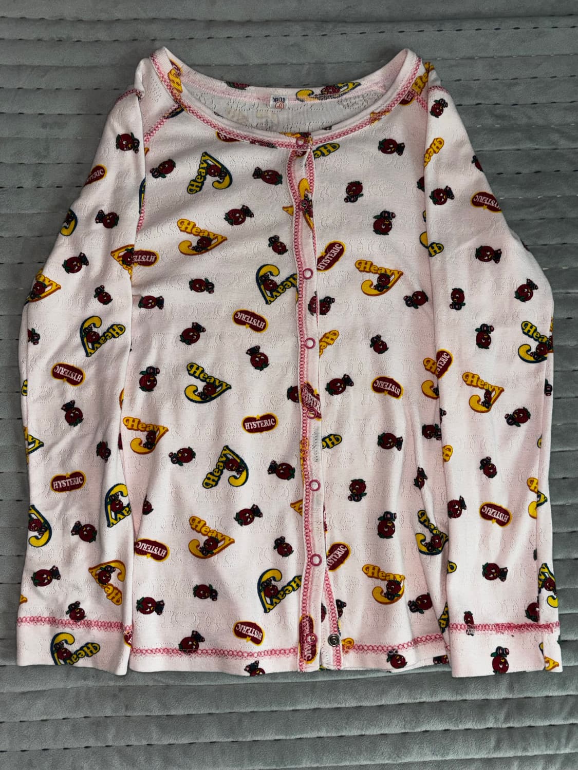 히스테릭글래머 핑크 가디건 상품이미지1