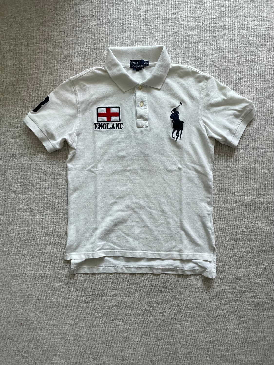 폴로 랄프로렌 빅포니 카라티 잉글랜드 화이트 #3 상품이미지1
