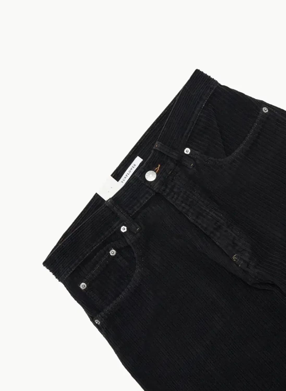 선플라워 와이드 트위스트 코듀로이 팬츠  상품이미지5