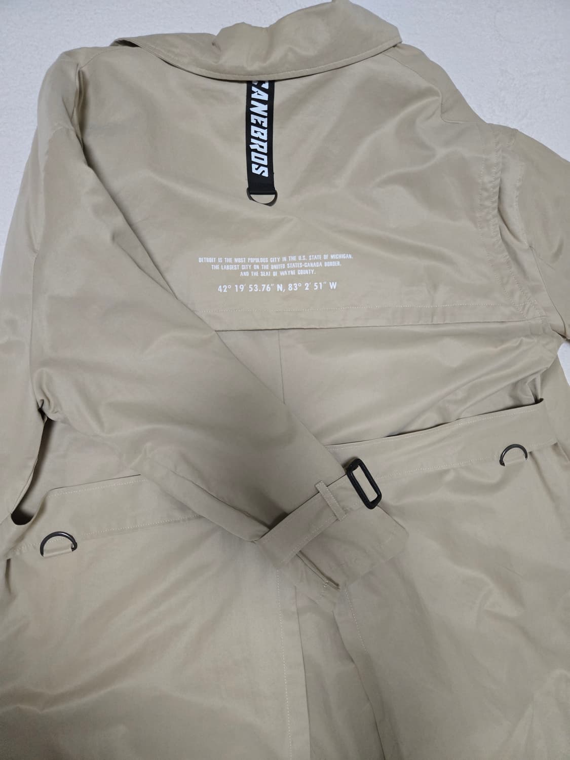 오버사이즈 트렌치코트 상품이미지5