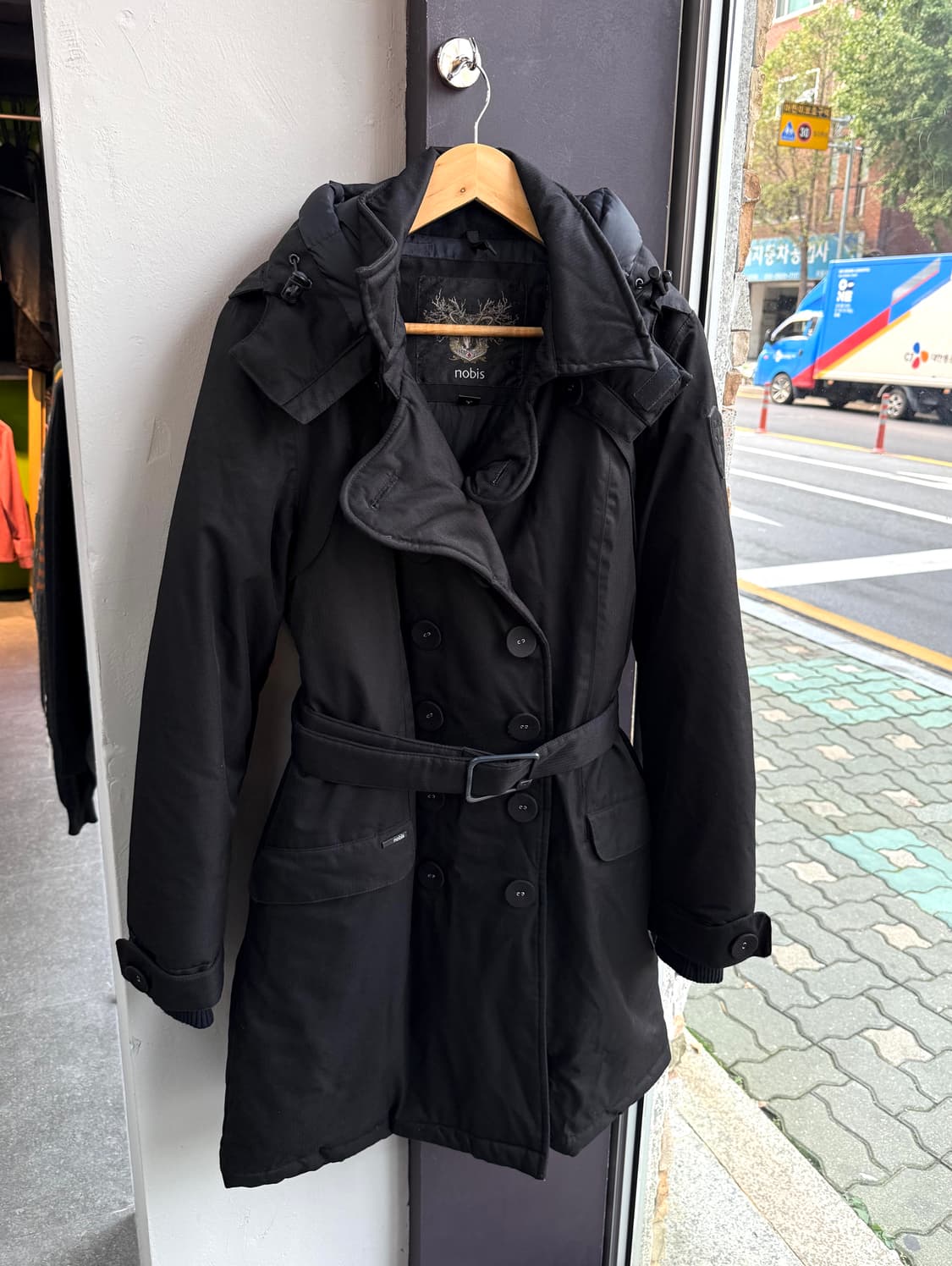 L/ 노비스 다운 벨티드 패딩자켓 상품이미지2