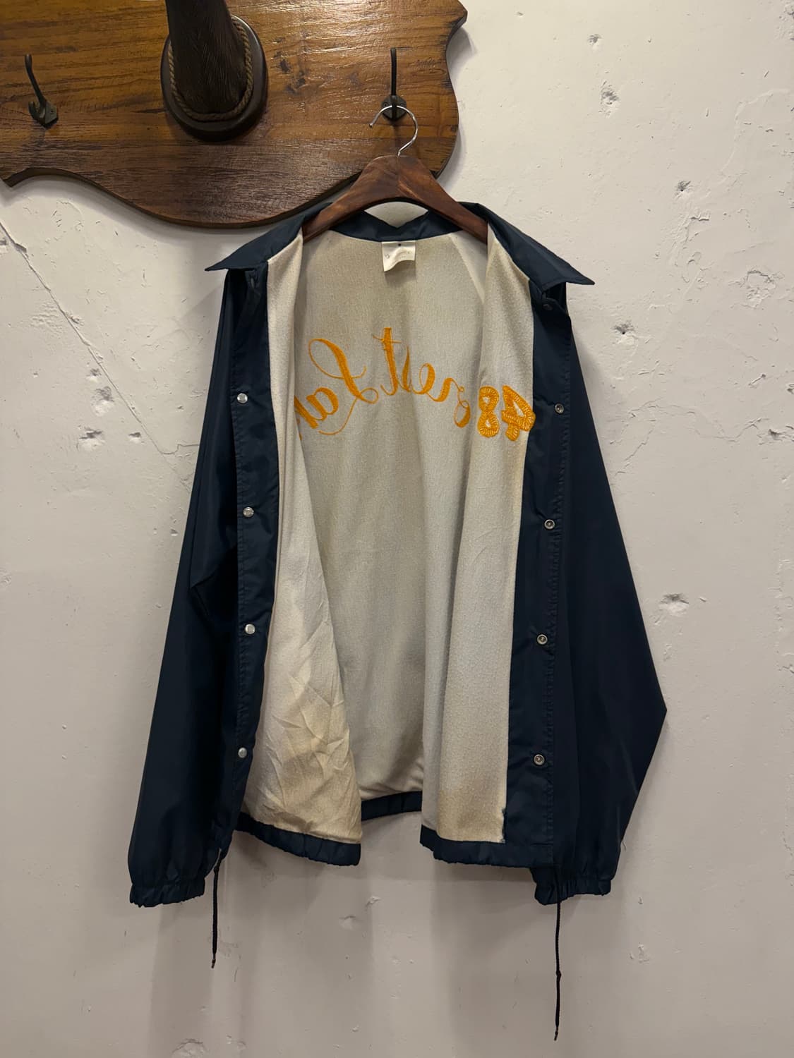 (L) 8-90s USA Auburn Coach Jacket 상품이미지6