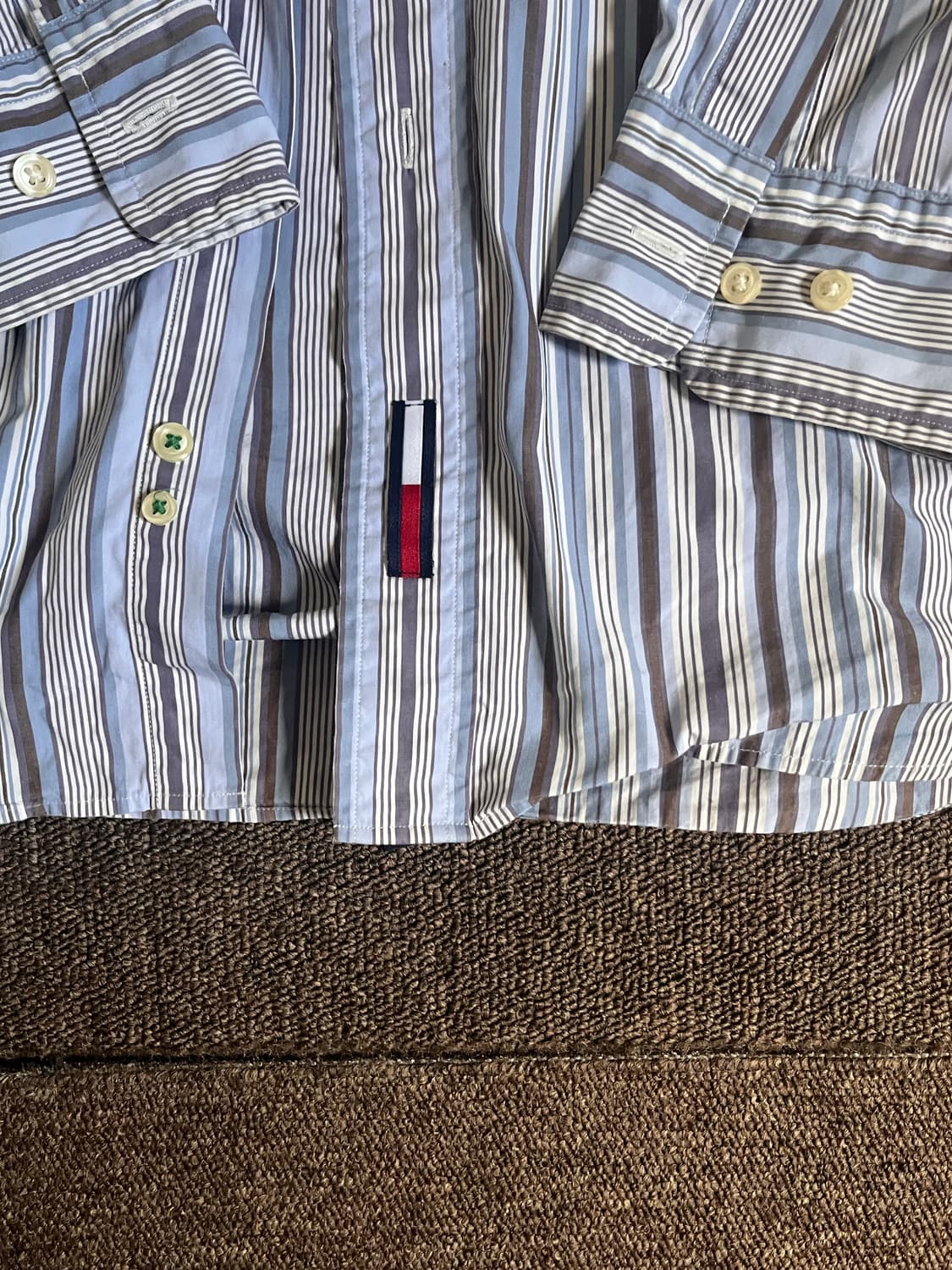 [M] 타미힐피거 스트라이프 셔츠 빈티지 상품이미지2