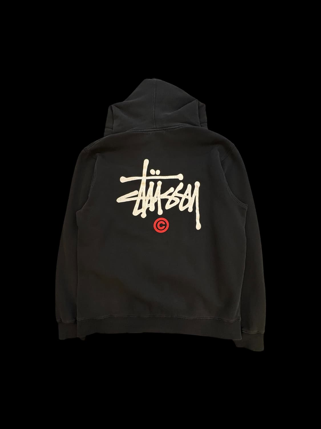 스투시 베이직 로고 풀오버 후디 상품이미지2