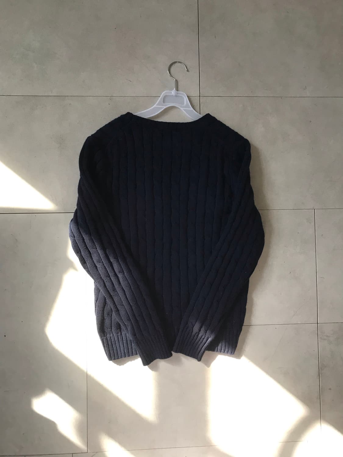 폴로 네이비 케이블 니트 상품이미지7