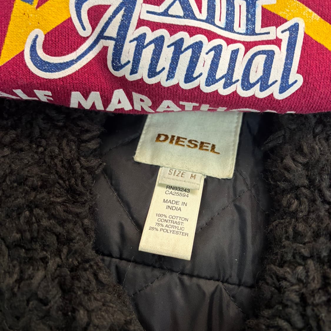 디젤 쉐르파 코티드 트러커 자켓 상품이미지8