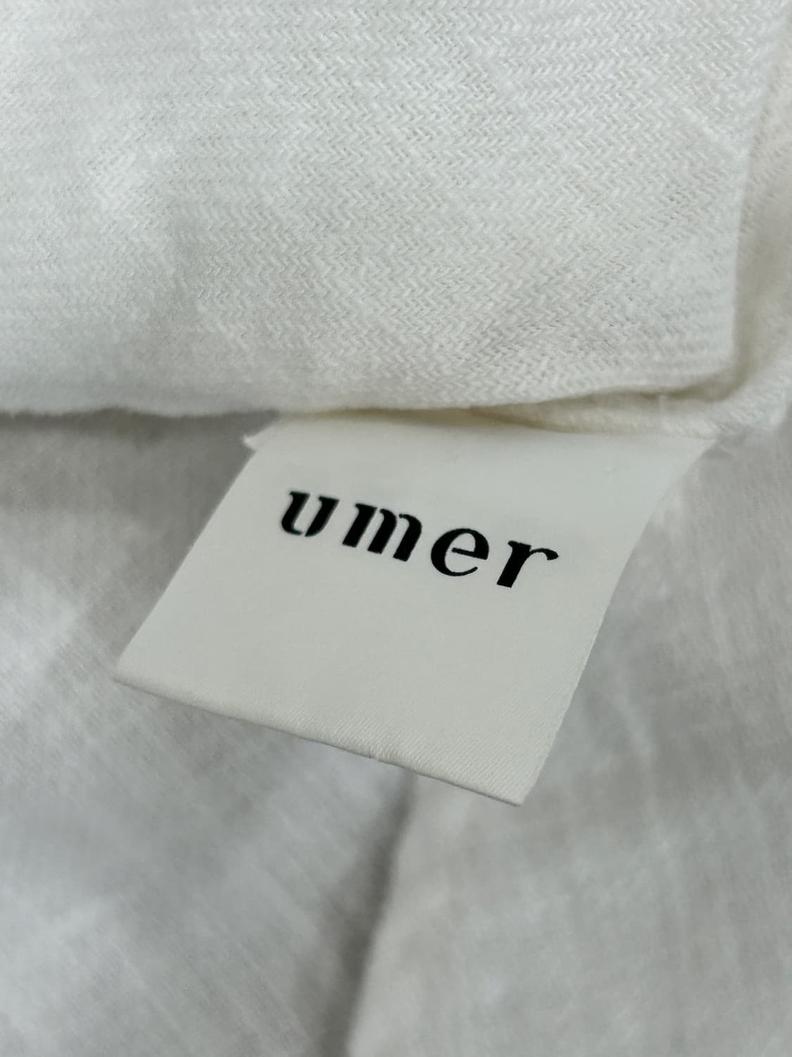 유메르 프리미엄 린넨 셔츠 자켓 크림컬러 상품이미지7