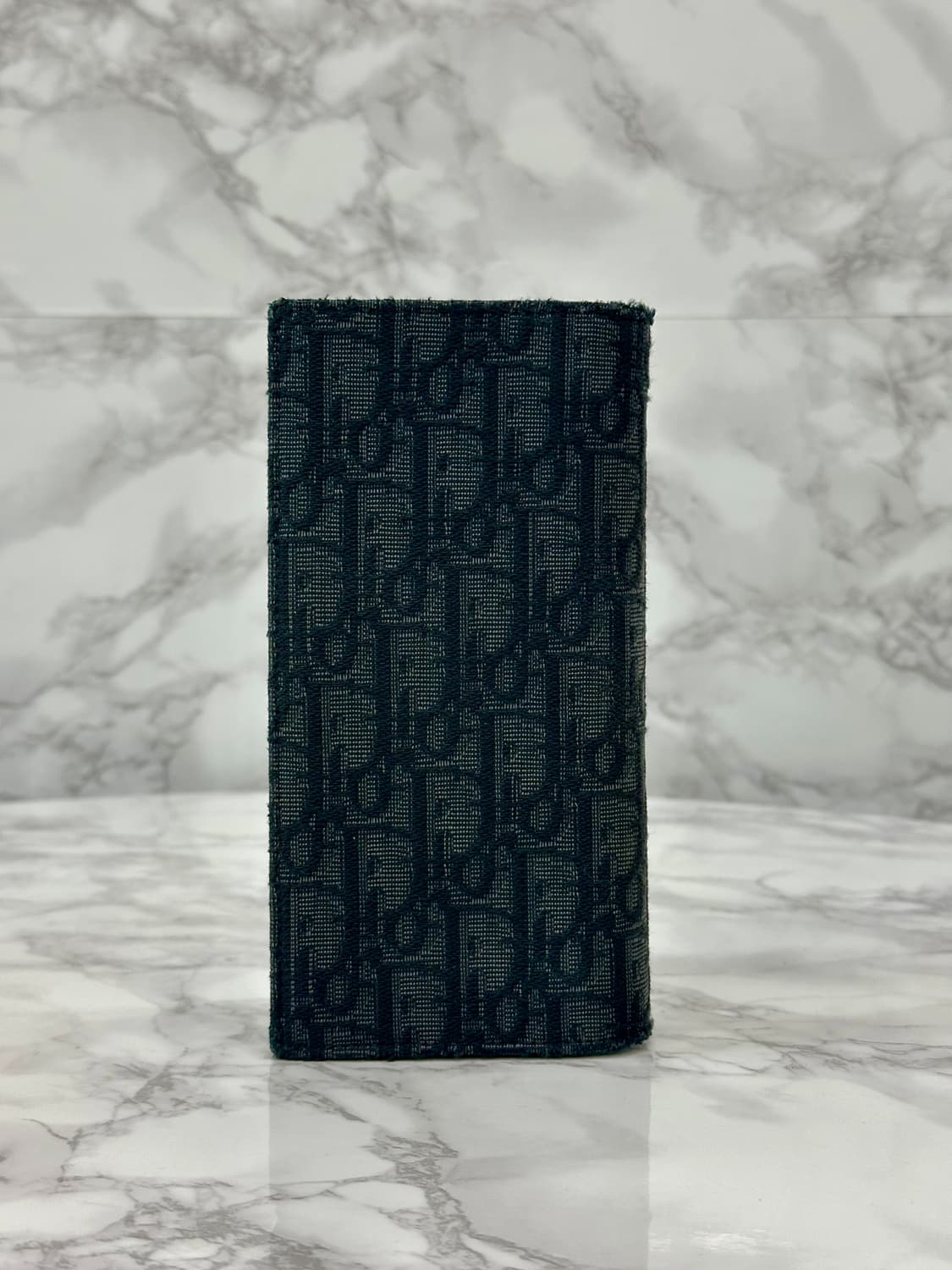 [풀구성]디올 오블리크 버티컬 장지갑 블랙 상품이미지3