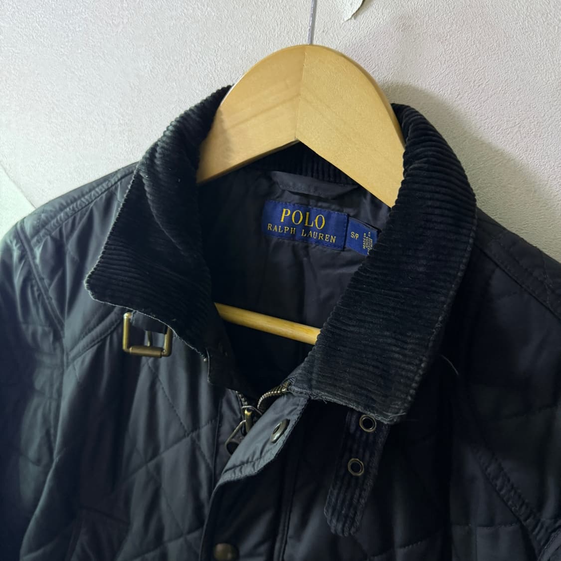 폴로 랄프로렌 코듀로이 퀄팅 점퍼 S (여성 55정도) 상품이미지5