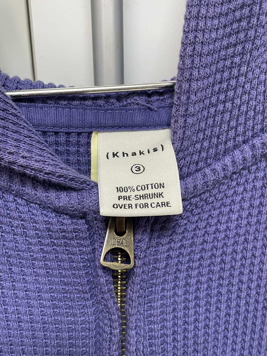 KHAKIS Hoodie Zip Up *Purple 상품이미지4