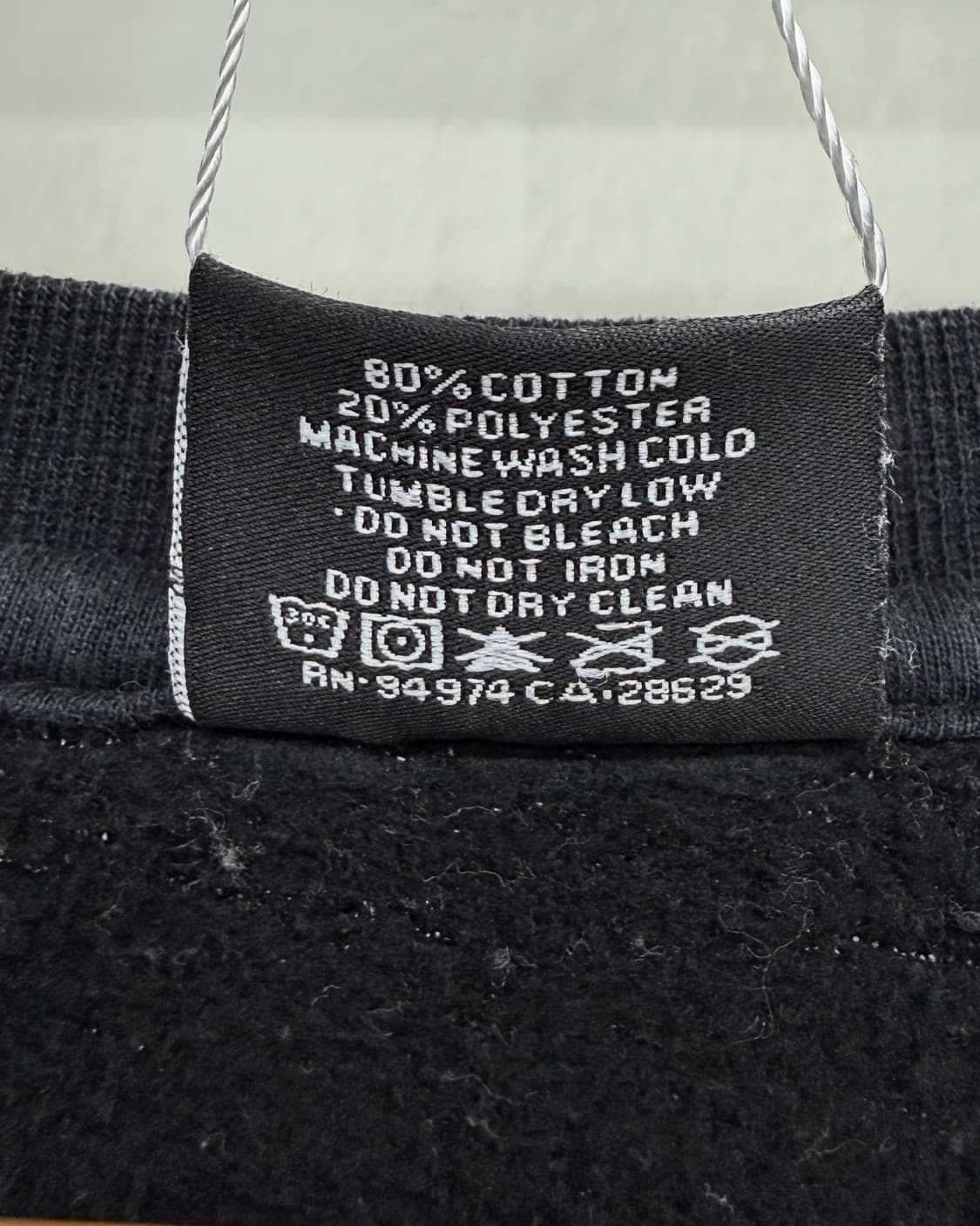 스투시 서울 챕터 빅 스탁 스웻 맨투맨 블랙 상품이미지8