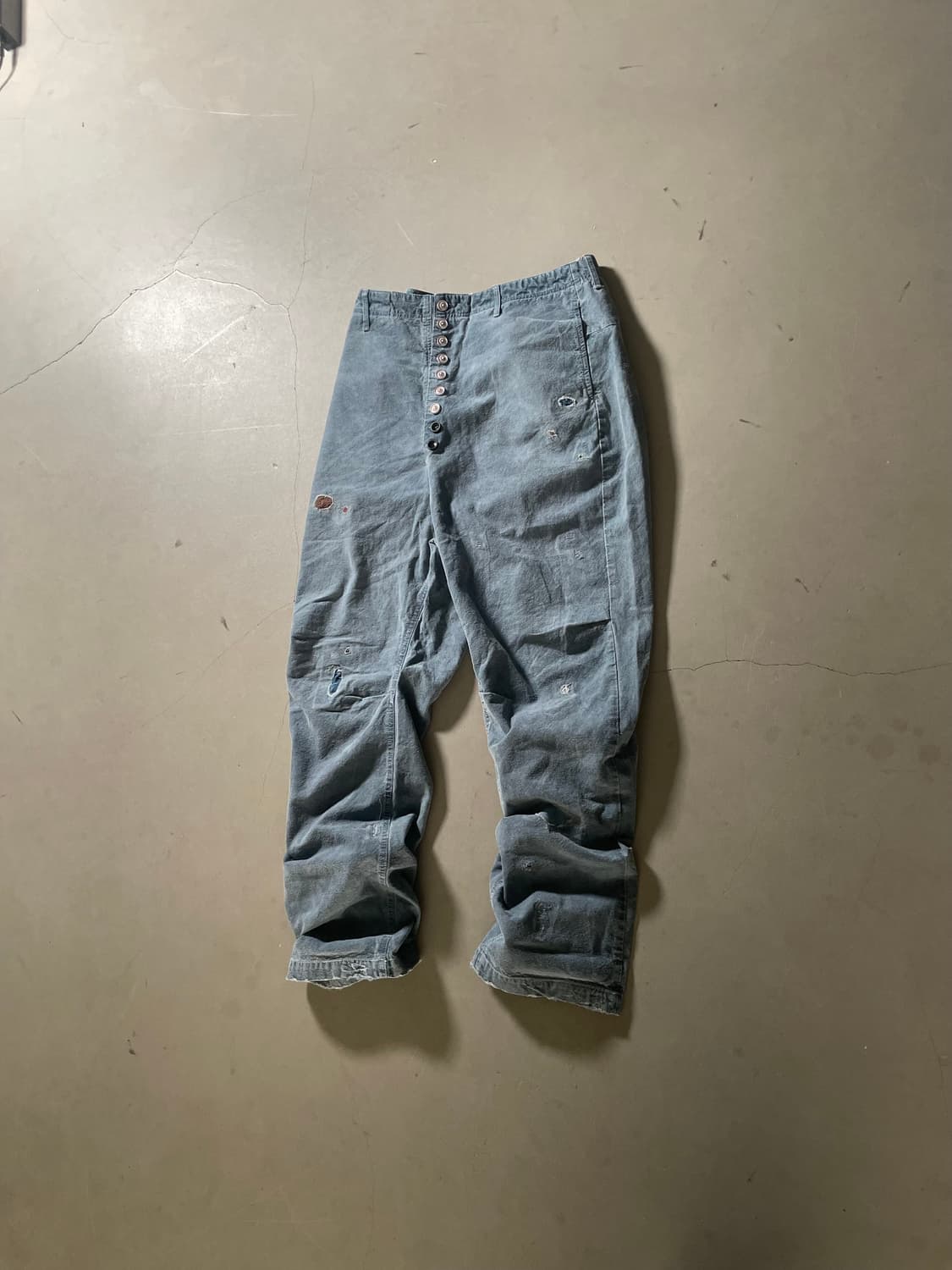 KZ Atelier Vintage Destroyed Work Pants 상품이미지1