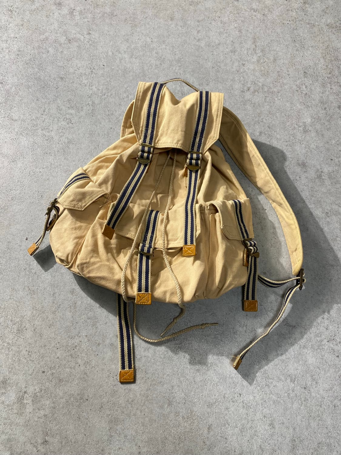 [45*48] Japanese Vintage 일본 빈티지 코튼 럭색 상품이미지1