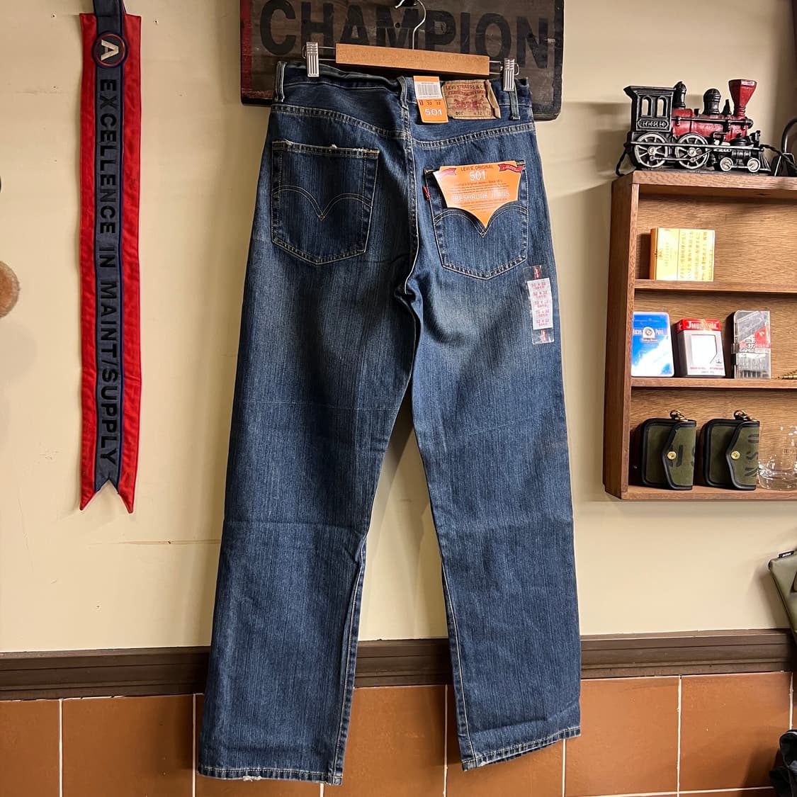 00's 리바이스 501 데님 32x32 Size Egypt 데드스탁 상품이미지5