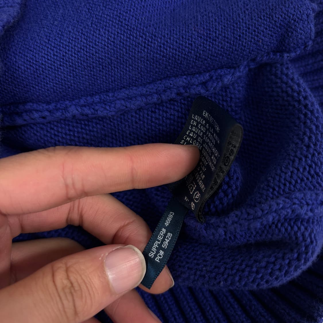 폴로 니트 집업 상품이미지9