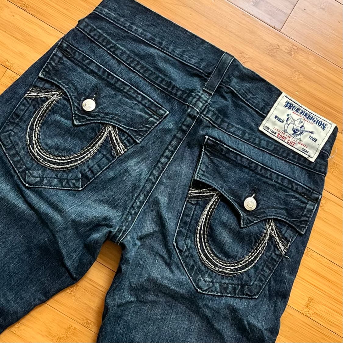 트루 릴리전 BOOT CUT 데님팬츠 SEAT 상품이미지4